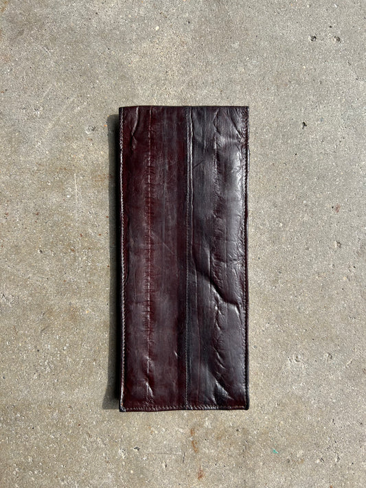 Textured Faux-Leather Glasses Sleeve