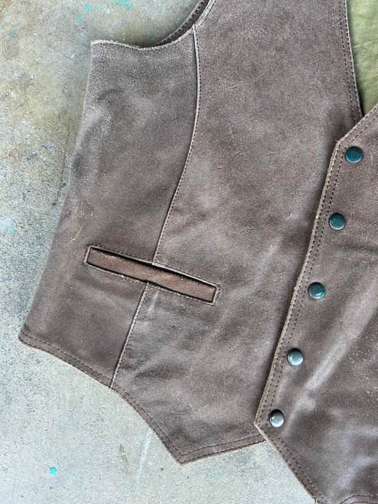 Leather Vest | L