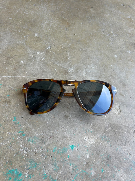 Folding Tortoise Shell Sunglasses