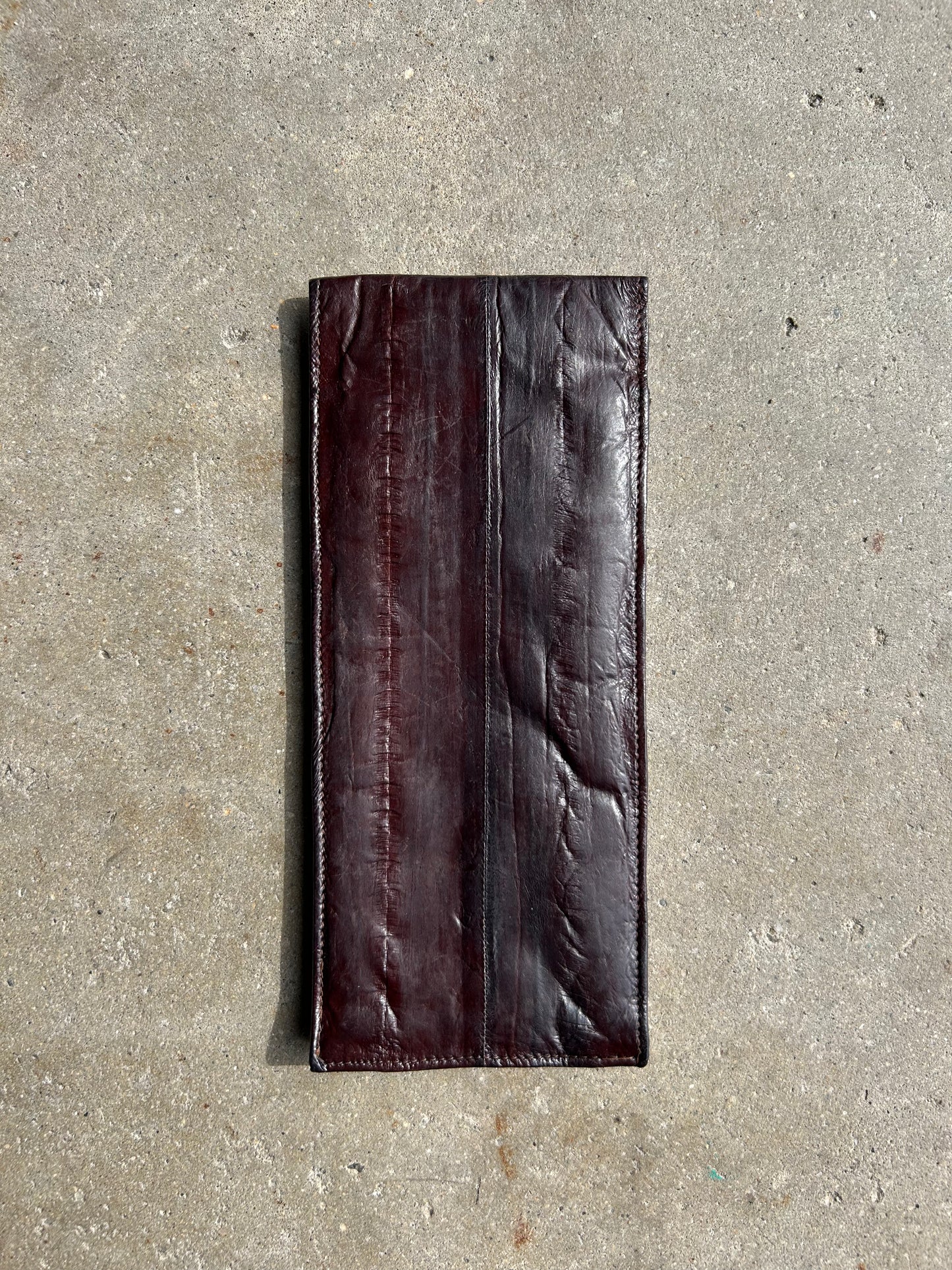 Textured Faux-Leather Glasses Sleeve