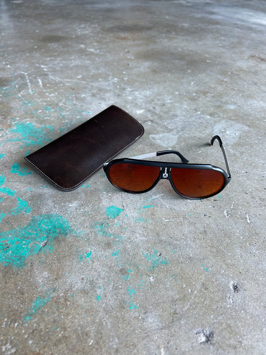 Funky Aviator Sunglasses & Sleeve
