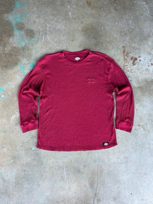Waffle-knit Thermal Shirt | L