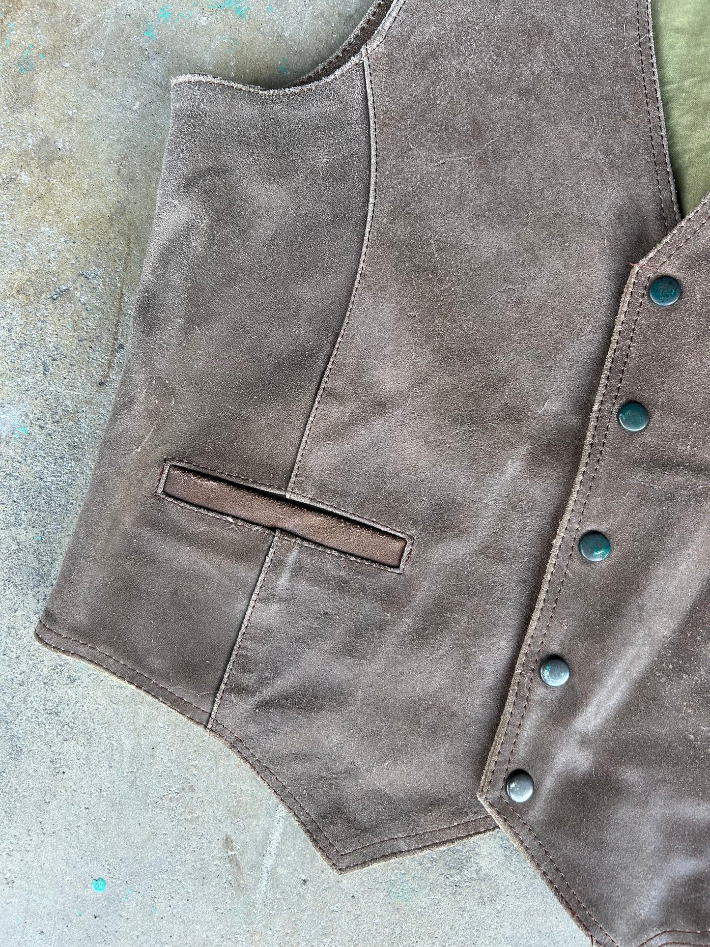Leather Vest | L