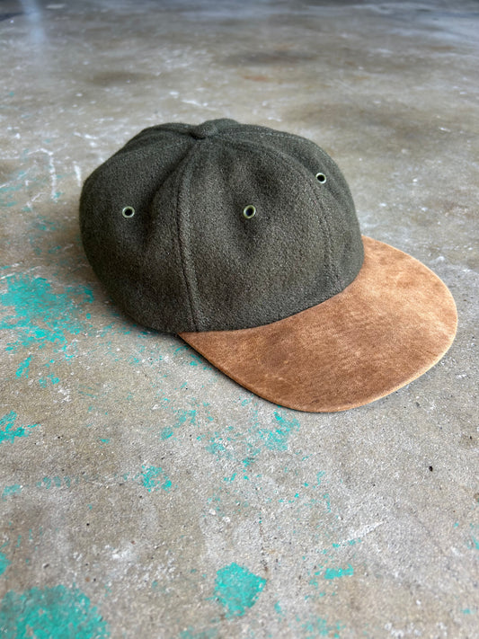 Suede & Wool Hat | One Size