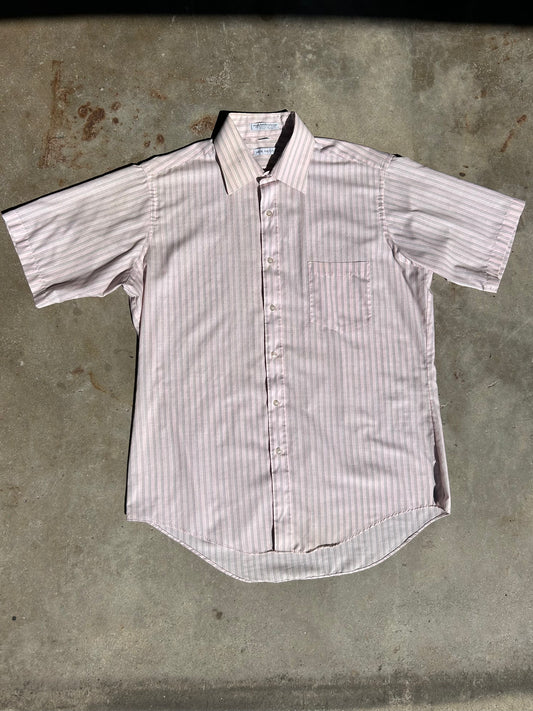 Half Sleeve Striped Shirt | M